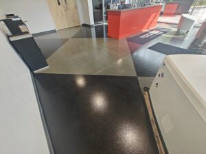 Generator Super Center showroom in Falmouth, Maine Commercial Floor by Epoxy Pros of New England-min