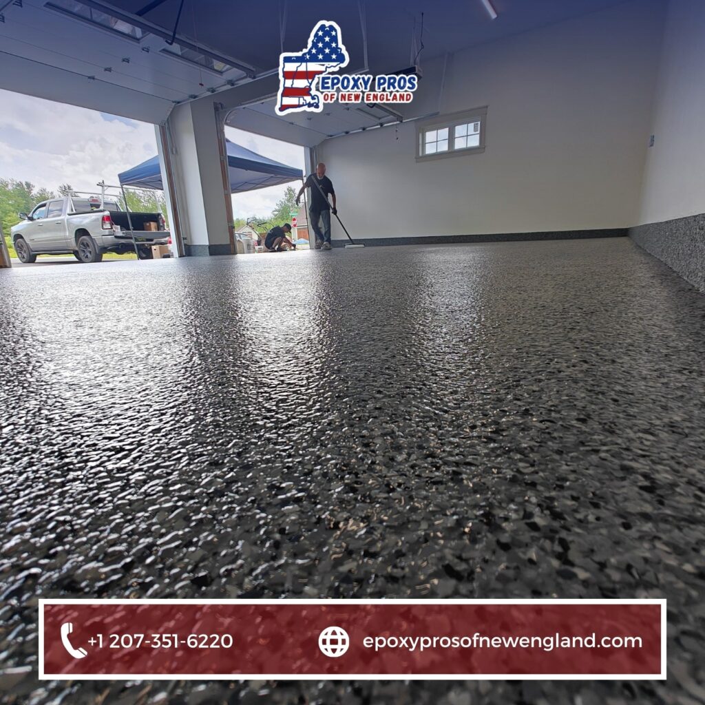 800 sq ft garage floor nightfall flake tuftonboro, nh (2) min