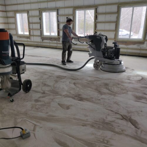why do epoxy garage floor concrete grinding